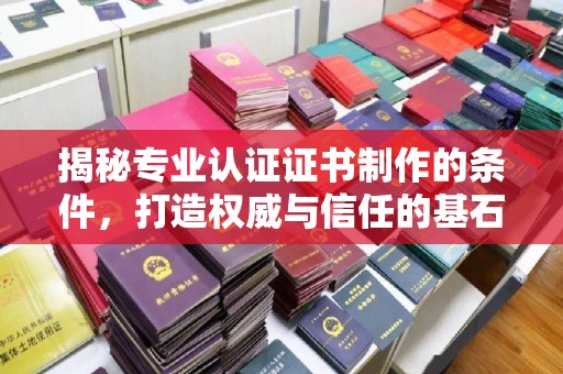 拉萨揭秘专业认证证书制作的条件，打造权威与信任的基石